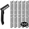 500 Low-Cost Black Disposable Razors