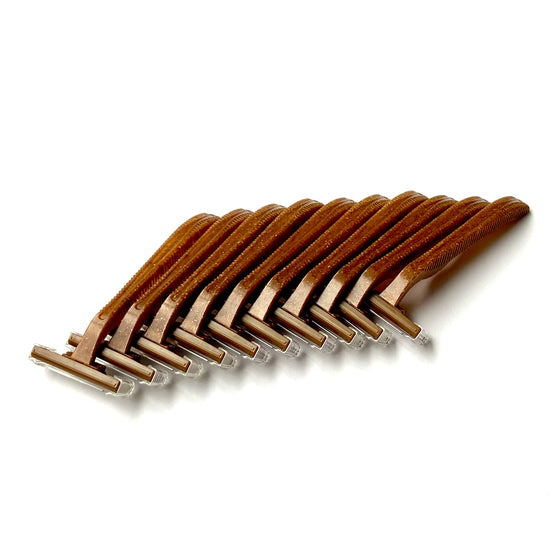 1,000 Box of 35% Wheat Straw Partially Biodegradable Disposable Razors ( Individually Packed Temporarily )