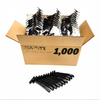 1,000 Low-Cost Black Disposable Razors