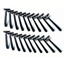  20 Low-Cost Black Disposable Razors