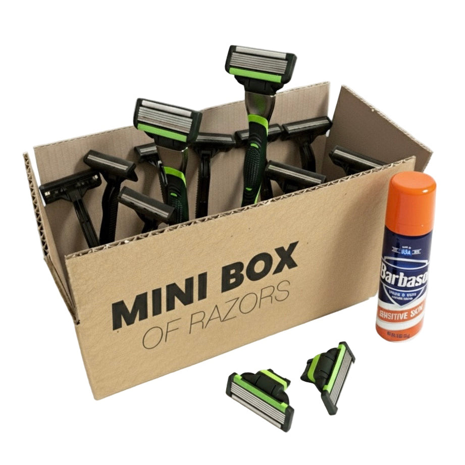 Mini Box of Razors – Big Box of Razors