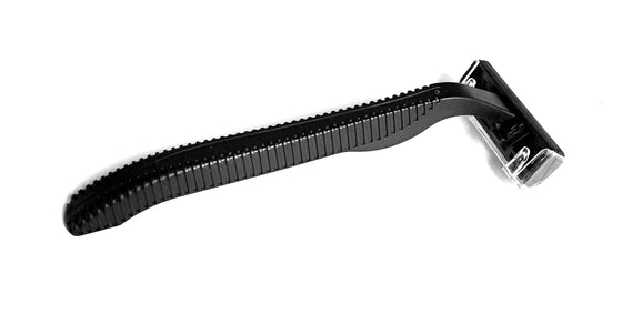 200 Low-Cost Black Disposable Razors