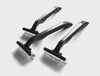 100 Low-Cost Black Disposable Razors