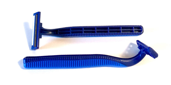 1,000 Box of Blue Razors - Big Box of Razors - High Quality Bulk Disposable Razor Blades