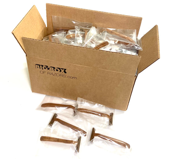 Partially Biodegradable Disposable Razors - Individually packed
