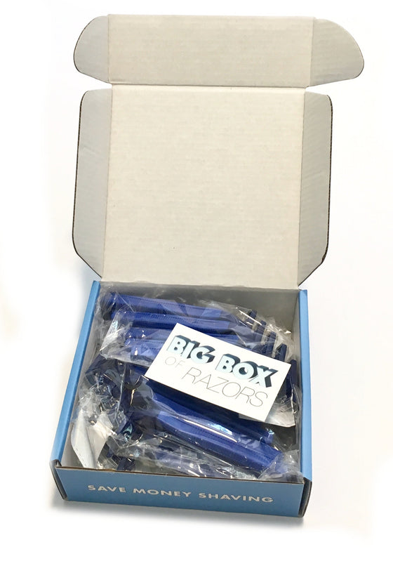 High Quality Bulk Disposable Razor Blades Open the Box