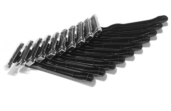 Bullet Blades - Black Razors - Big Box of Razors - High Quality Bulk Disposable Razor Blades
