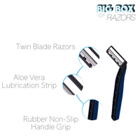 2 Razors for $1 – Big Box of Razors
